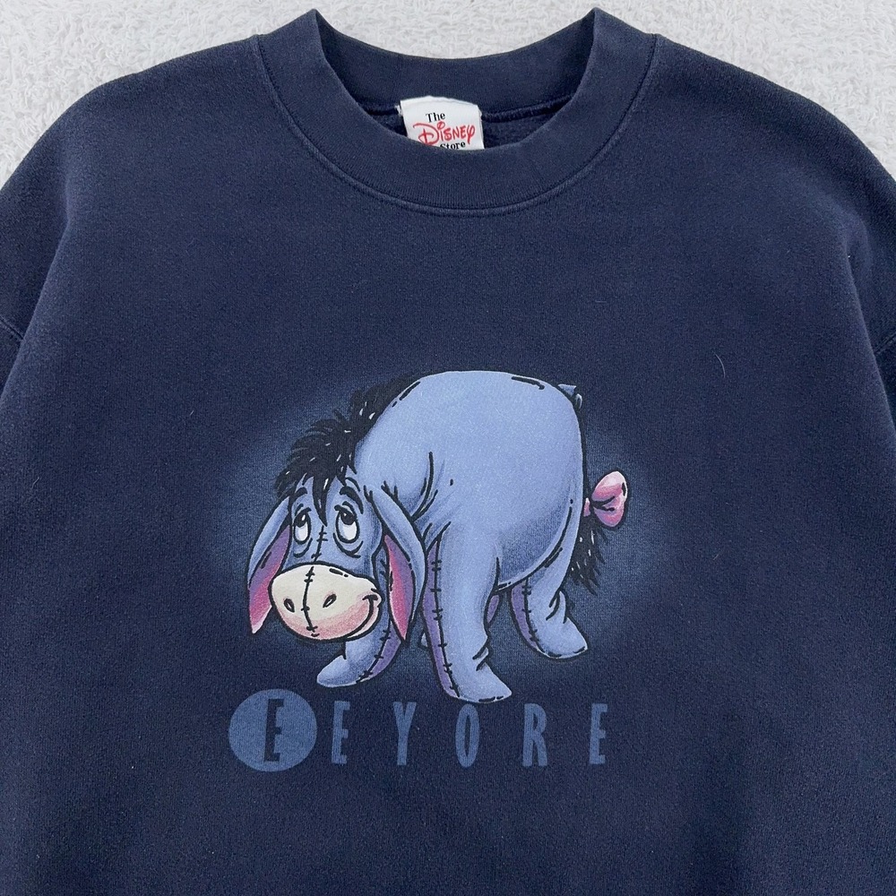 Vintage 90s Eeyore Winnie The Pooh Disney Sweatshirt Mens Medium‎ Disney Cartoon